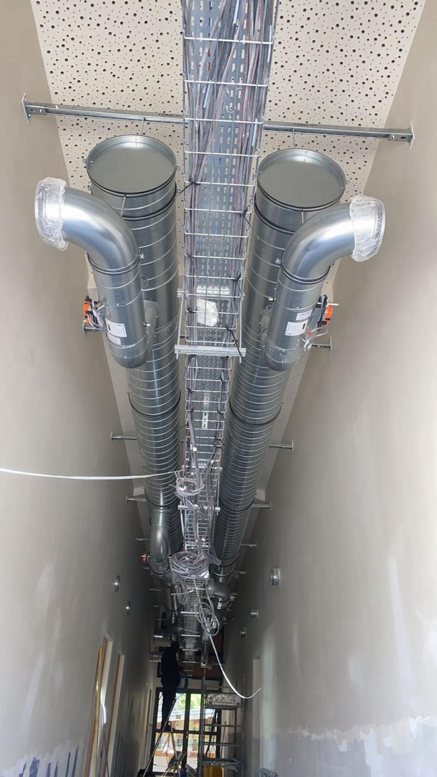 Réseau de conduits de ventilation professionnelle — BATI CLIM 17